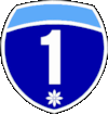 Fedroad 1 shield