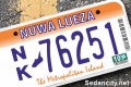 Plaque d'immatriculation du Nuwa Lueza.